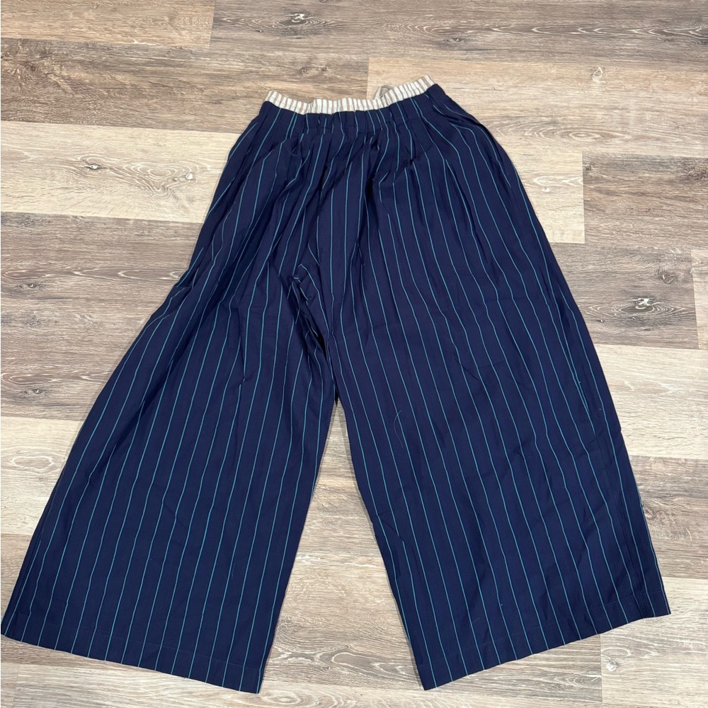 Anthropologie Mixed Stripe Wide Leg Pants - Picture 4 of 4